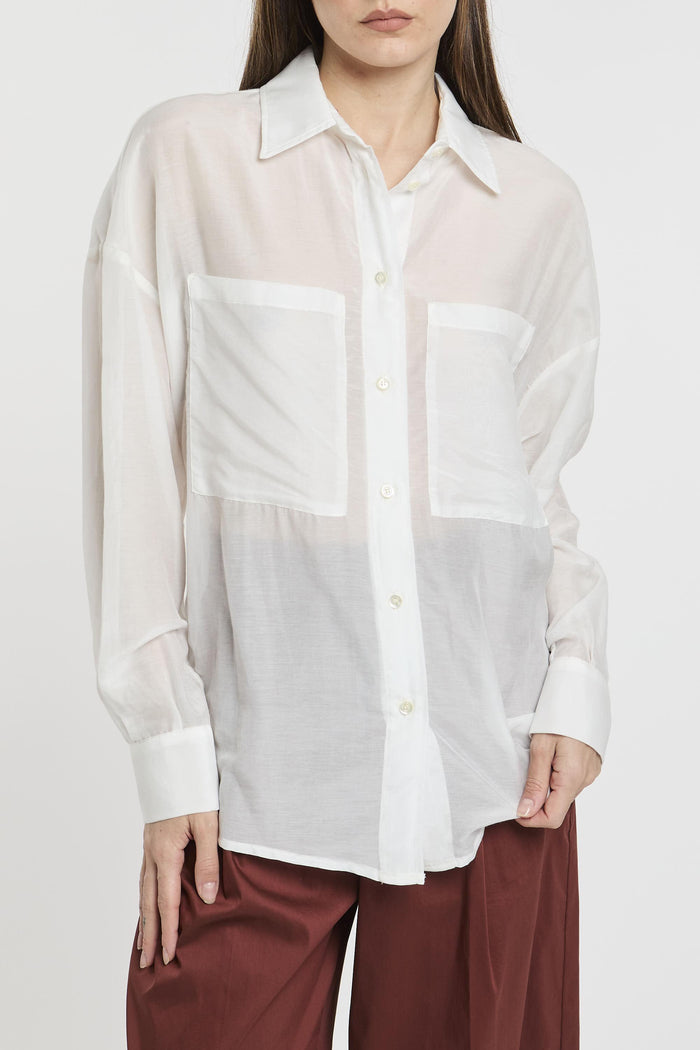Camicia ivory donna i03a05-1 - 1