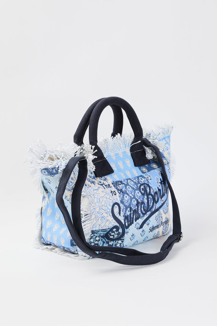 Borsa blu donna 01021hp3161 - 4