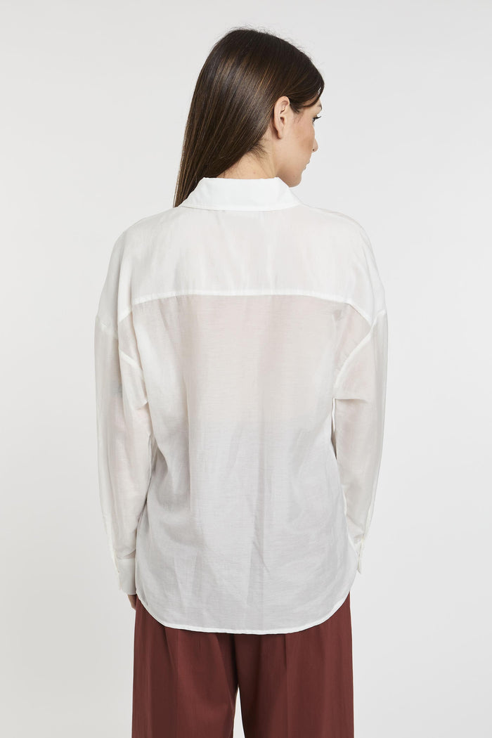 Camicia ivory donna i03a05-1 - 8