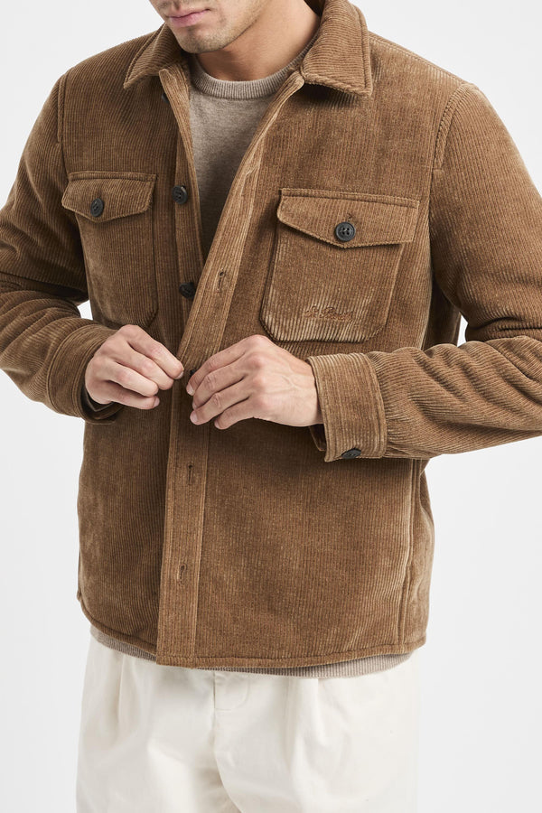 Giacca camel uomo land00619