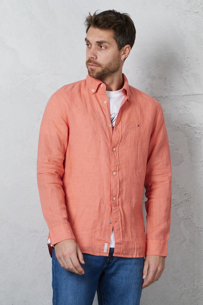 Camicia peach uomo 30897tkl - 2