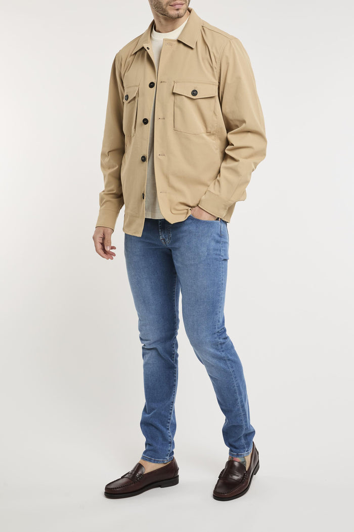 Giacca stardust beige uomo d72067mgaba2040015 - 6