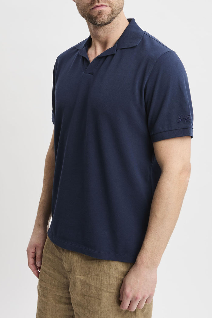 Polo Charles in piquet di cotone-2