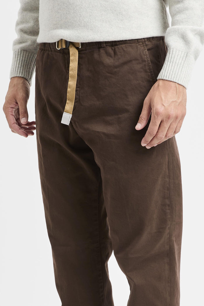 Pantalone marrone uomo su660581 - 4