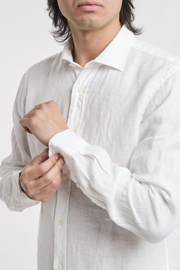 Camicia optic white uomo rru431p4220569c0014 - 5