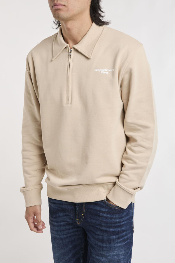Felpa avorio uomo uf5162ff0026002