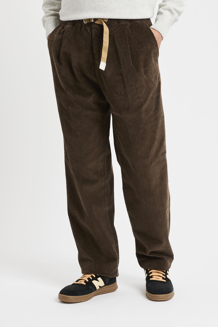 Pantalone marrone uomo su6718181 - 5