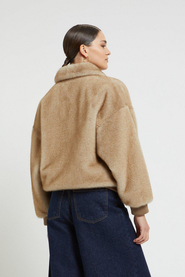 Pelliccia  donna dj0058var.unica - 3