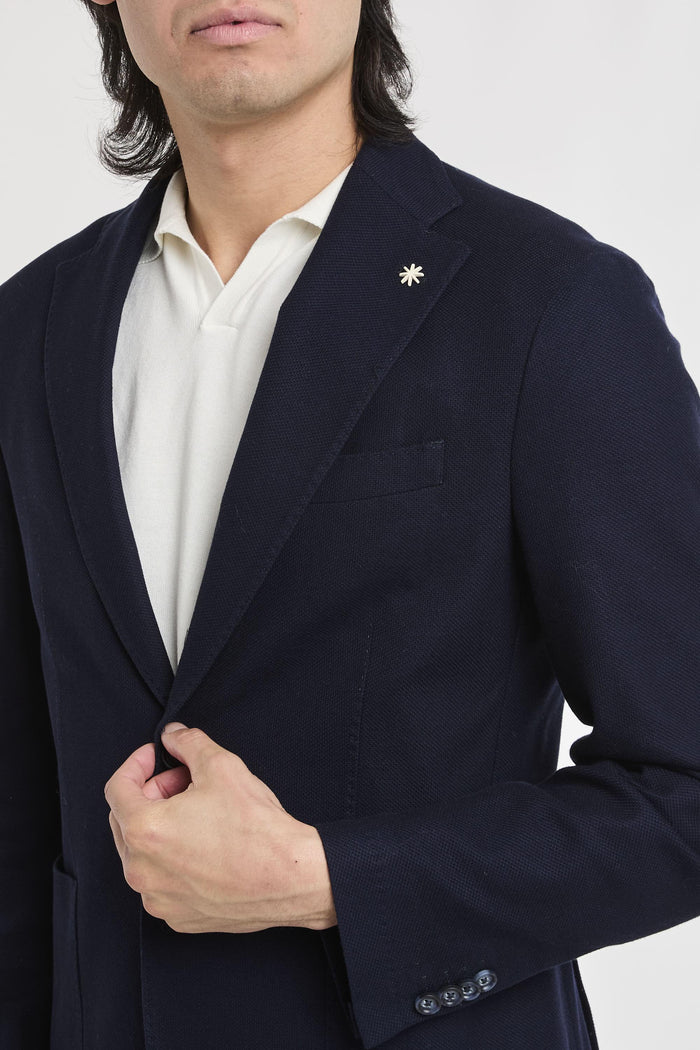 Giacca blu uomo g2728m25318289 - 5