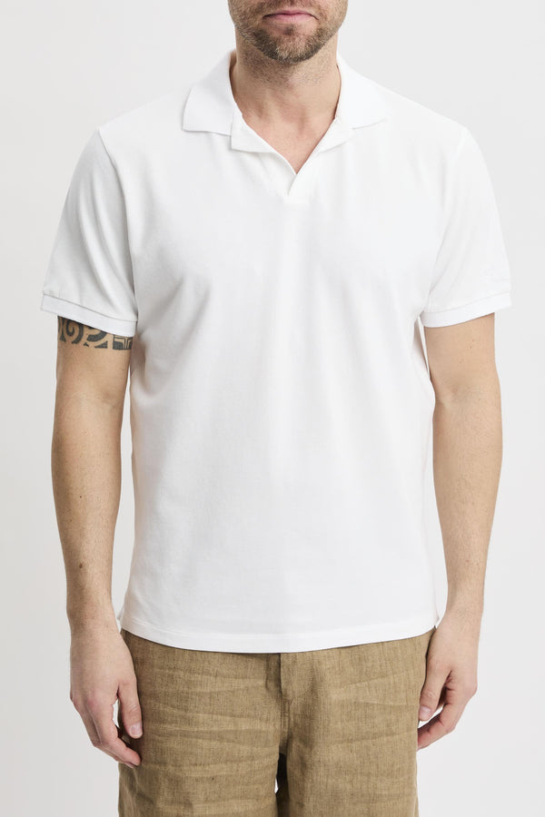 Polo Charles in piquet di cotone