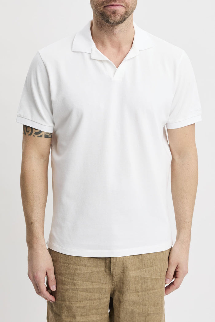 Polo Charles in piquet di cotone