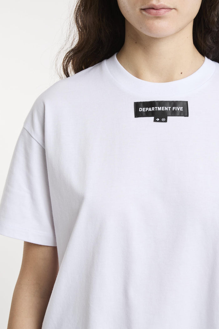 T-shirt bianco donna dt5102jf0035001 - 3
