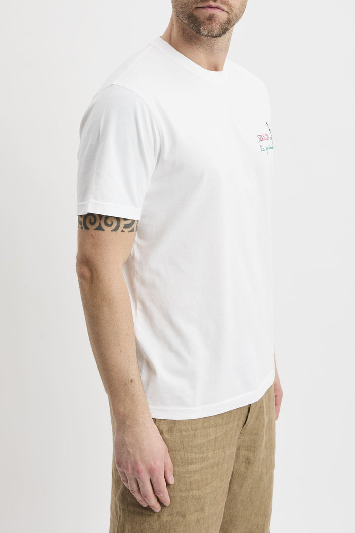 T-shirt white uomo pot000100155l01n - 5
