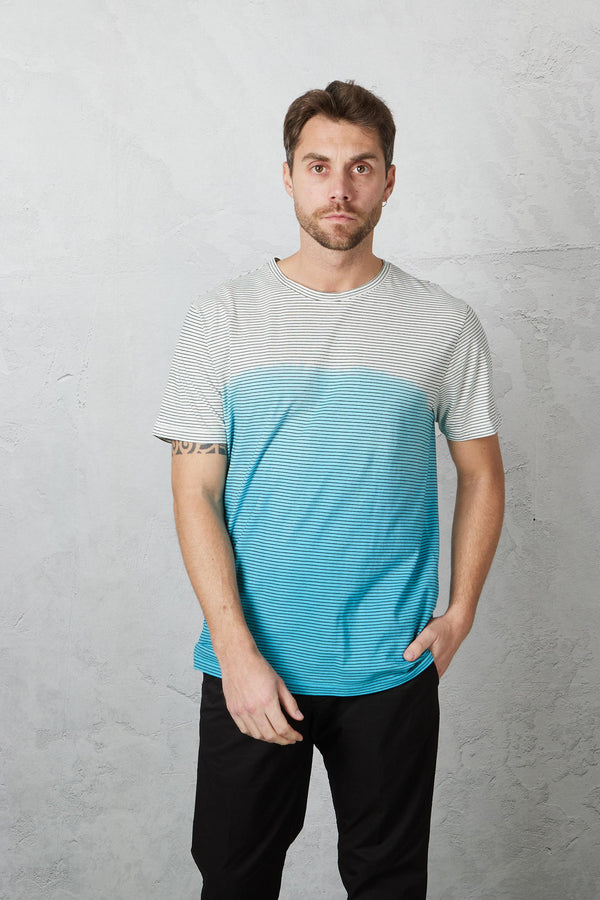 T-shirt turchese uomo b6e0097ef