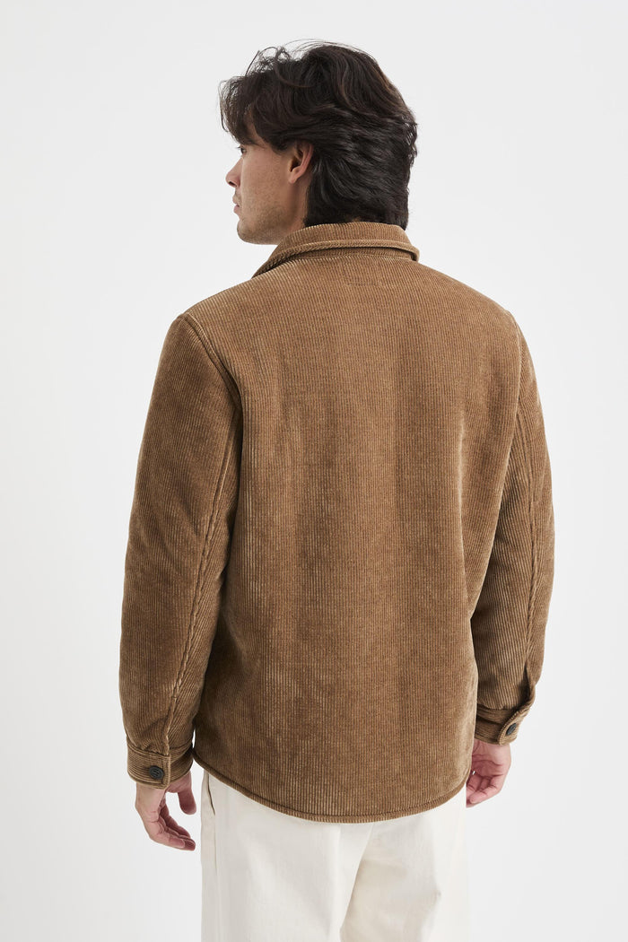 Giacca camel uomo land00619 - 7