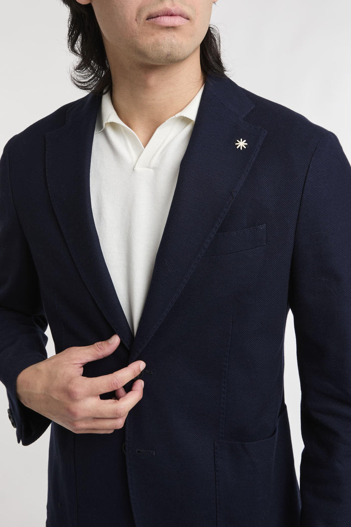 Giacca blu uomo g2728m25318289 - 4