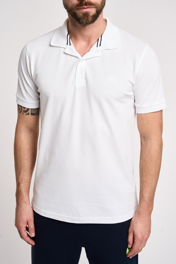 Polo bianco uomo a3410431