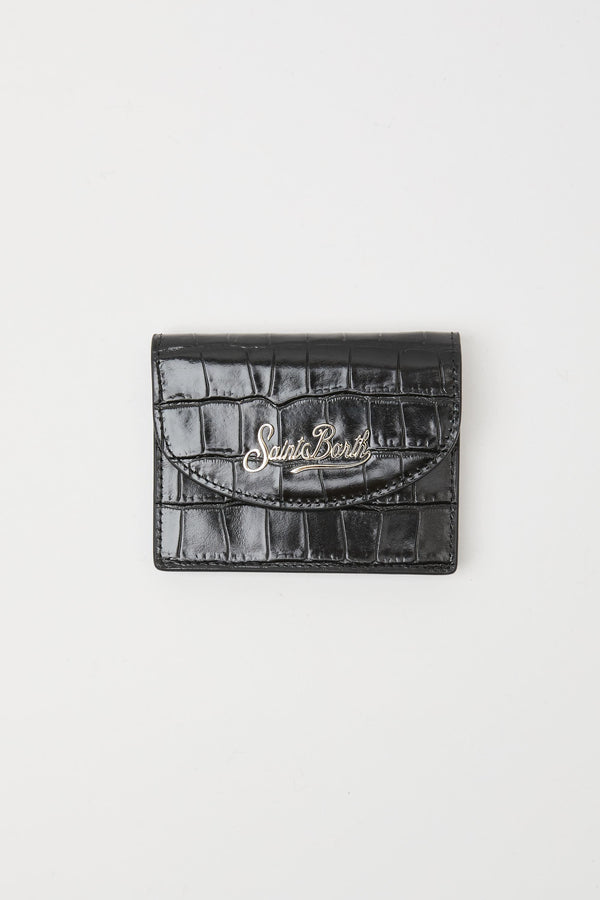 Portacarte Card Holder in pelle stampa cocco
