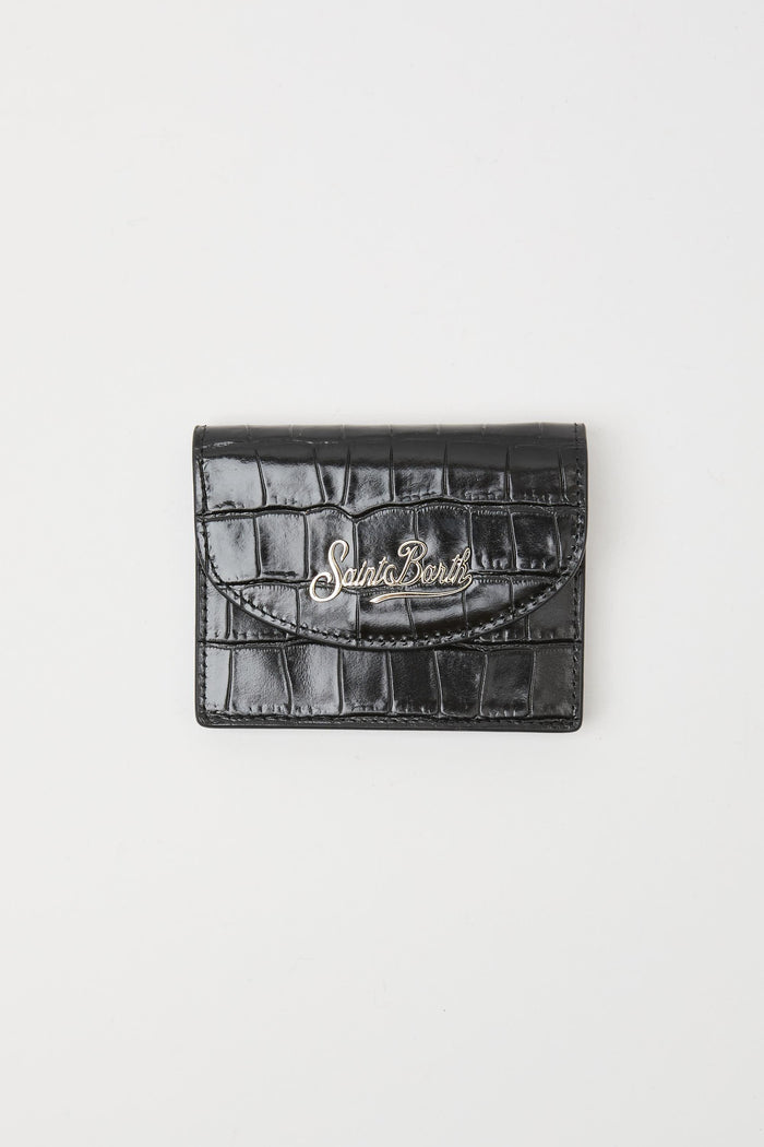 Portacarte Card Holder in pelle stampa cocco