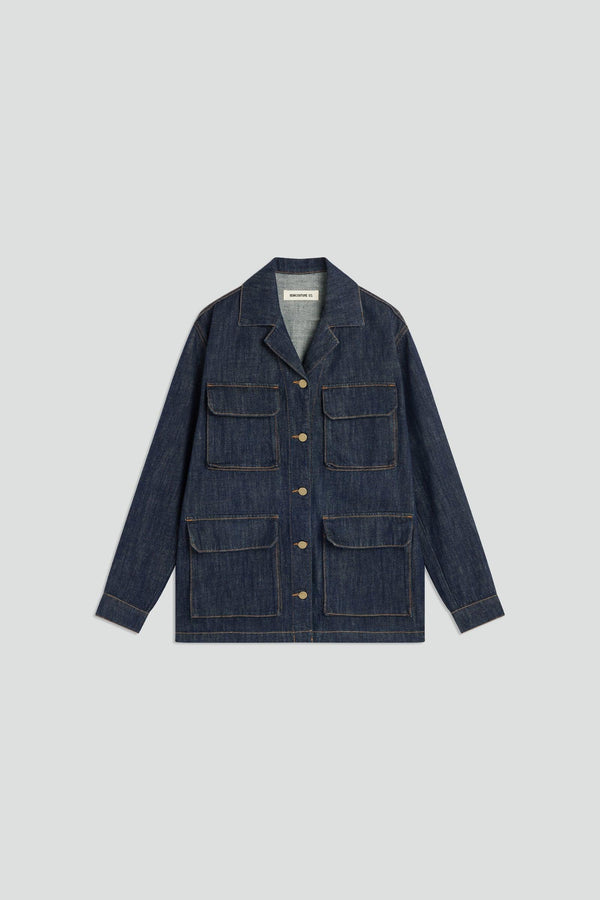 Giacca dark stone wash woman y04jns14
