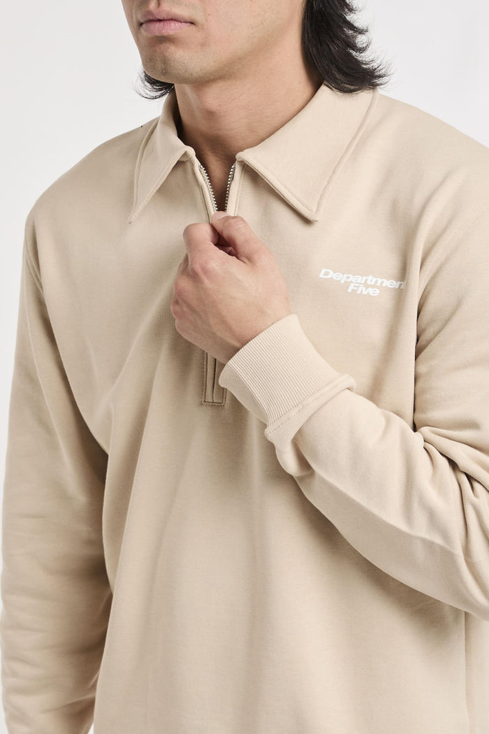 Felpa avorio uomo uf5162ff0026002 - 5