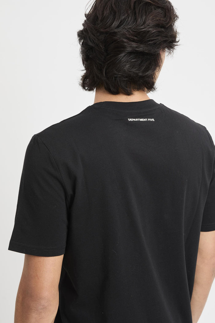 T-shirt nero uomo ut5102jf0034999 - 6