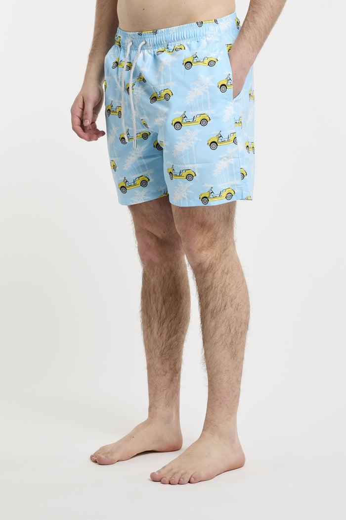 Costume azzurro uomo 01945h31 - 3