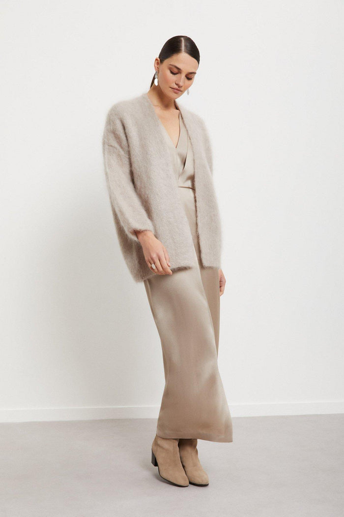 Cardigan in lana mohair-2