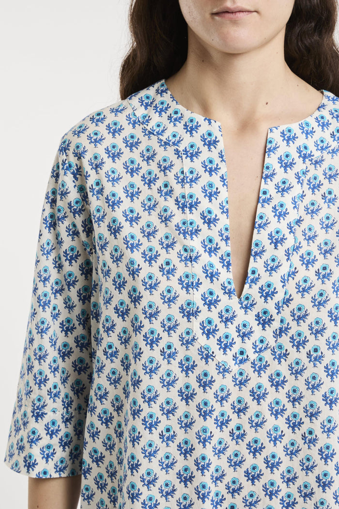 Abito bianco donna 04149hs10 - 4