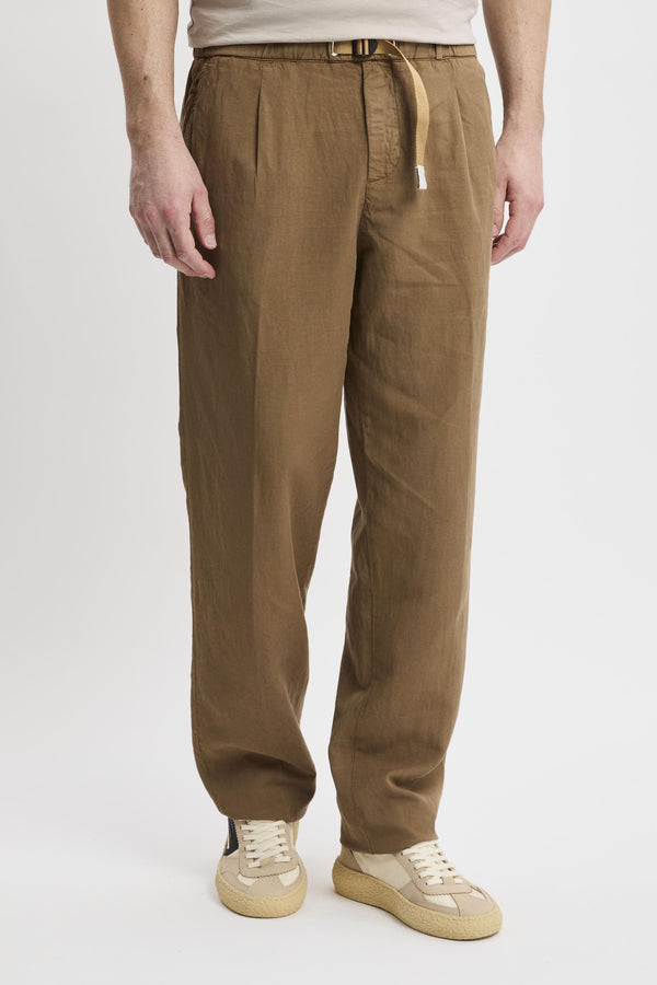Pantalone tabacco uomo su678048