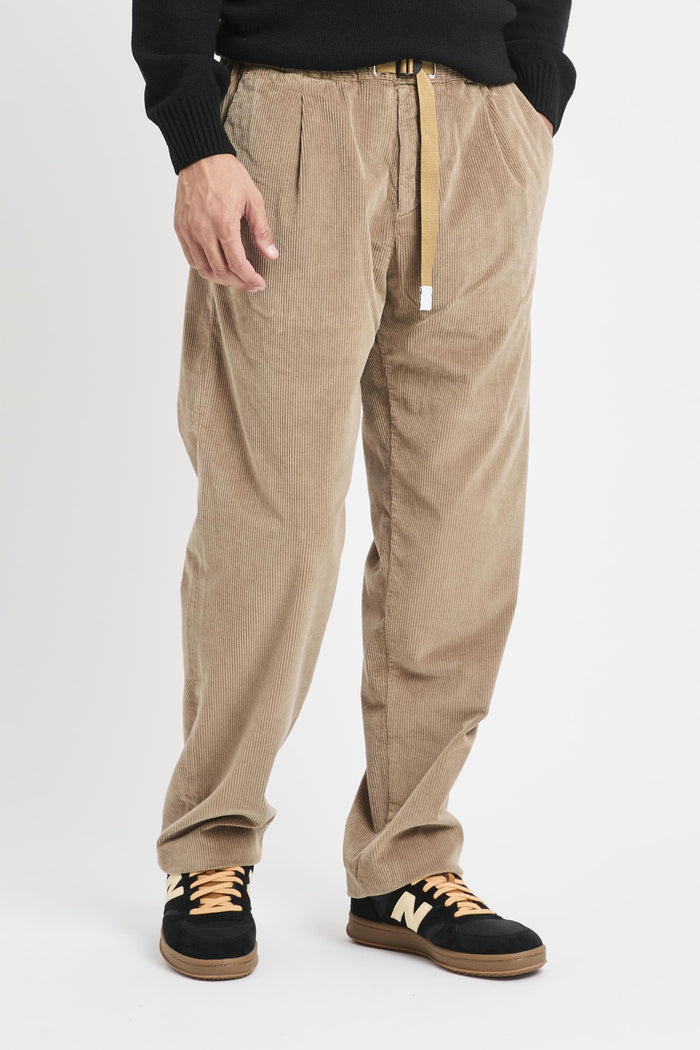 Pantalone in velluto con pinces-2