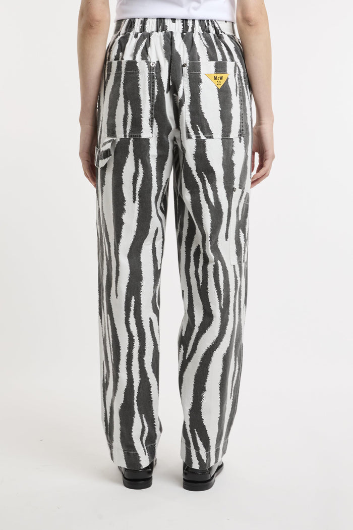 Pantalone zebra donna mop020n1274 - 8