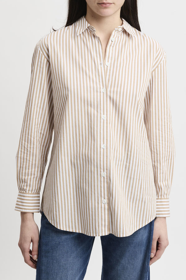 Camicia beige woman brig00100724l11