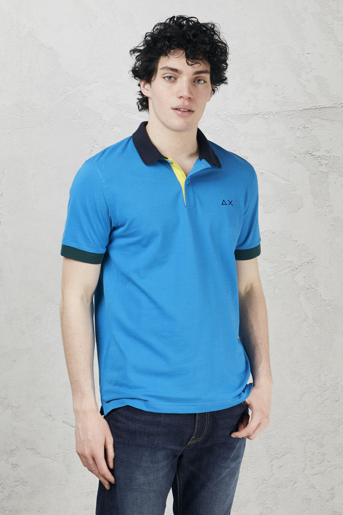 Polo turchese uomo a3311413 - 2