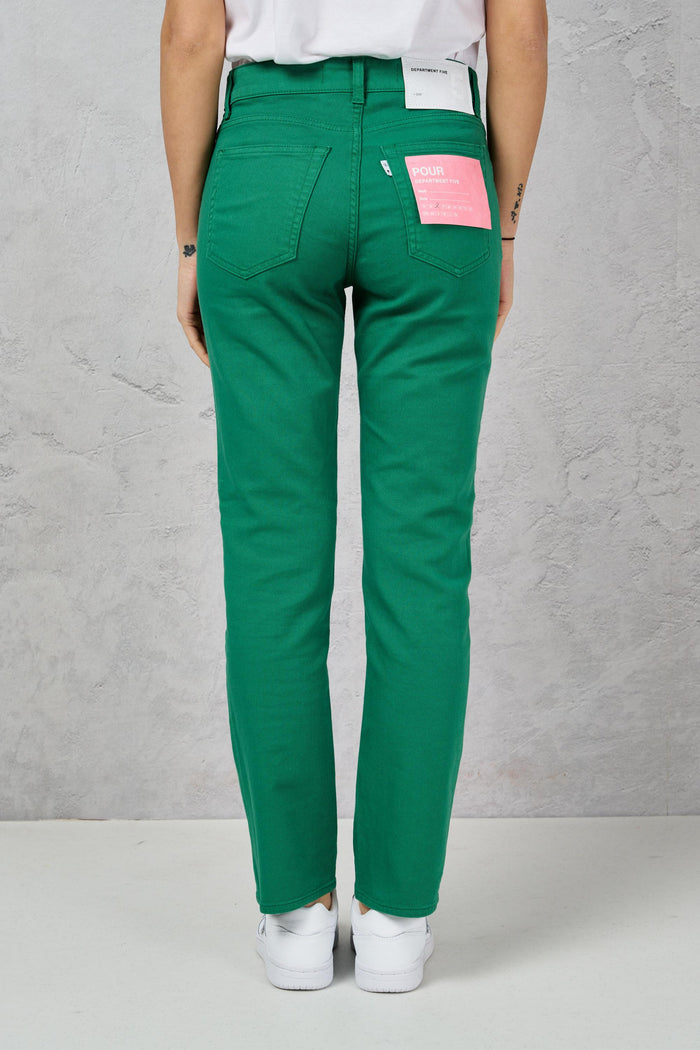 Jeans verde donna dp5621ds0003706 - 5