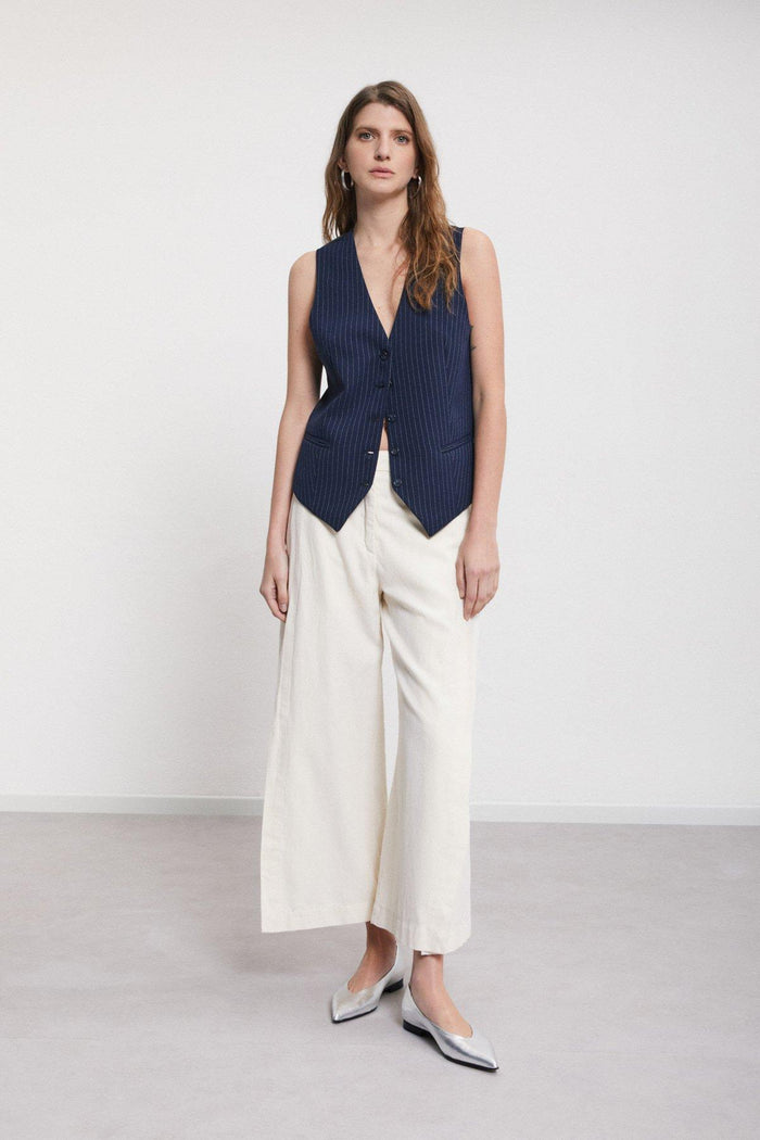 Pantalone  donna dp9824latte - 5