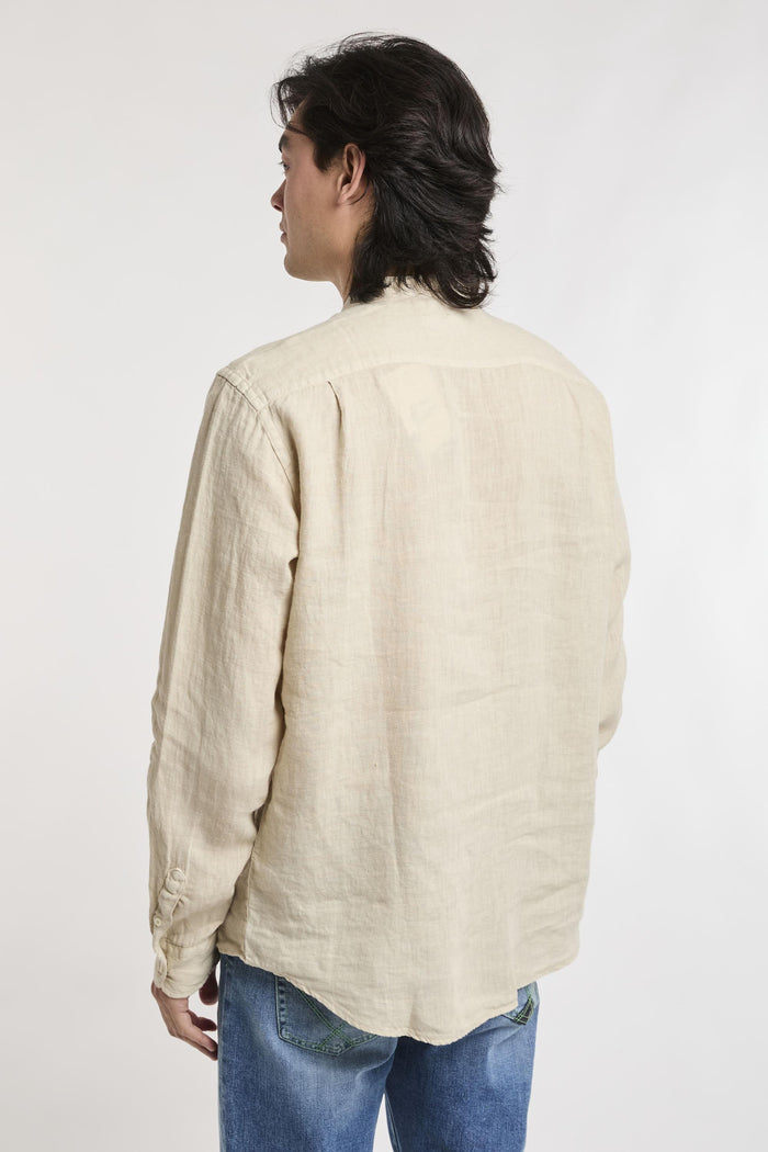 Camicia  uomo rvu051p4220569mastic - 8