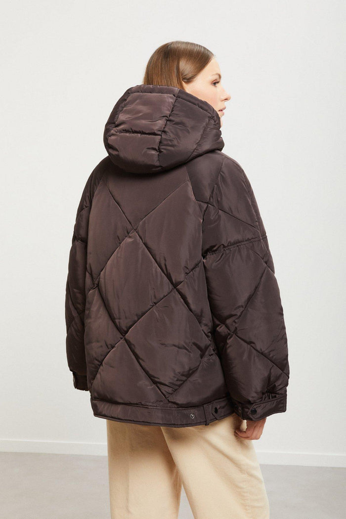 Piumino  donna og6135brown - 3