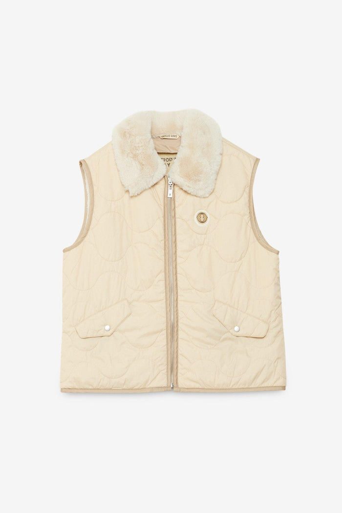Gilet  donna og6143ecru - 8