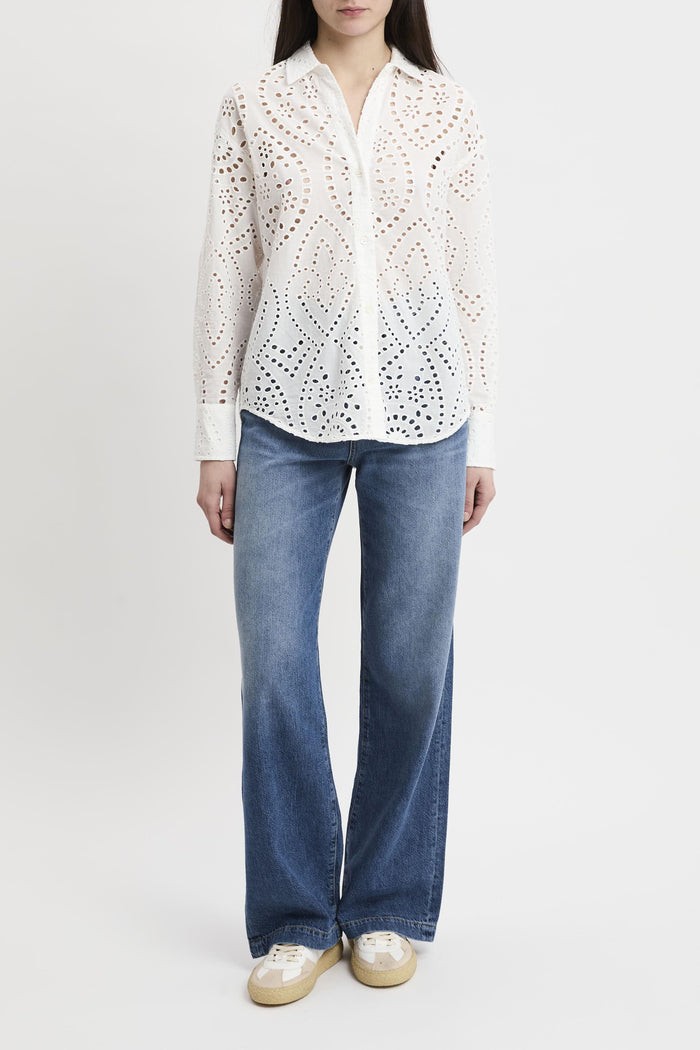 Camicia bianca donna cys000101000l01 - 6