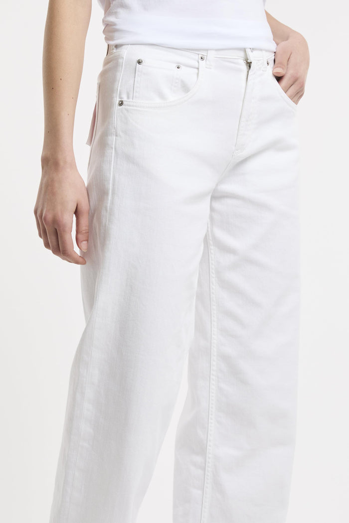 Jeans bianco donna dp5521ds0004001 - 5