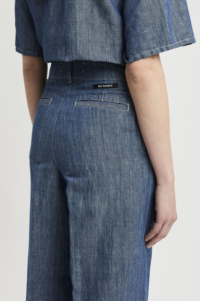 Jeans denim donna rnd90281d7380021rinse - 5