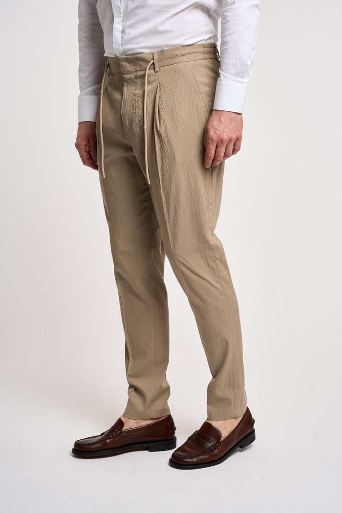Pantalone jogging seersucker-2