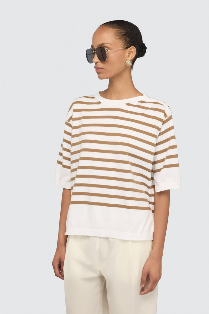 Maglia cocco/juta donna sd01a09-v - 1