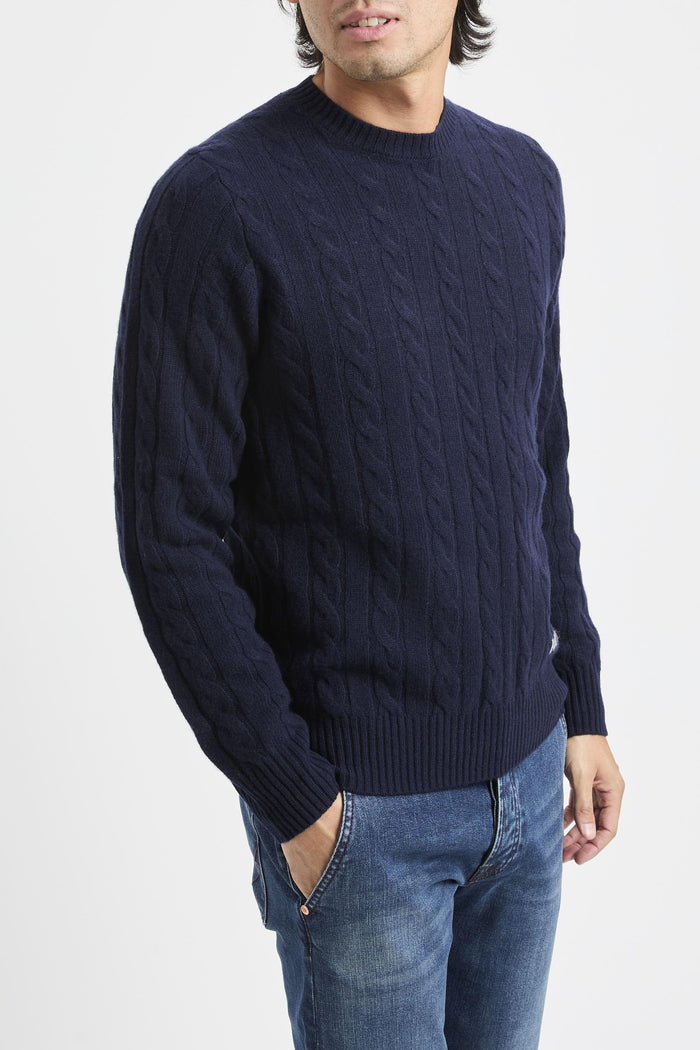 Maglia blue navy uomo rru90289cn97c0048 - 3