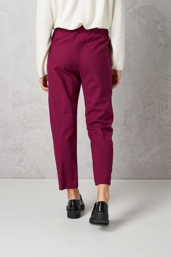 Pantalone mirtillo donna i08g68-1 - 4