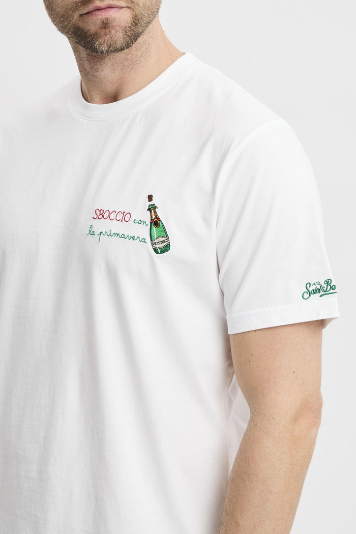 T-shirt white uomo pot000100155l01n - 4