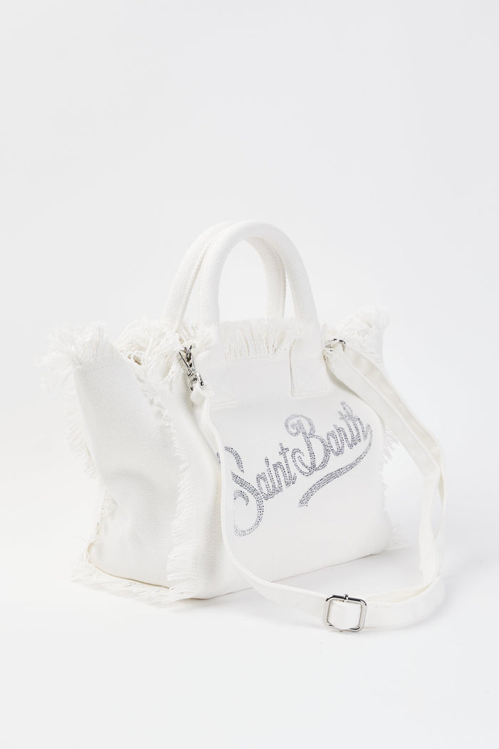 Borsa bianca donna 01542h01 - 4