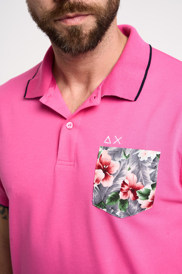 Polo fuxia uomo a3412720 - 4