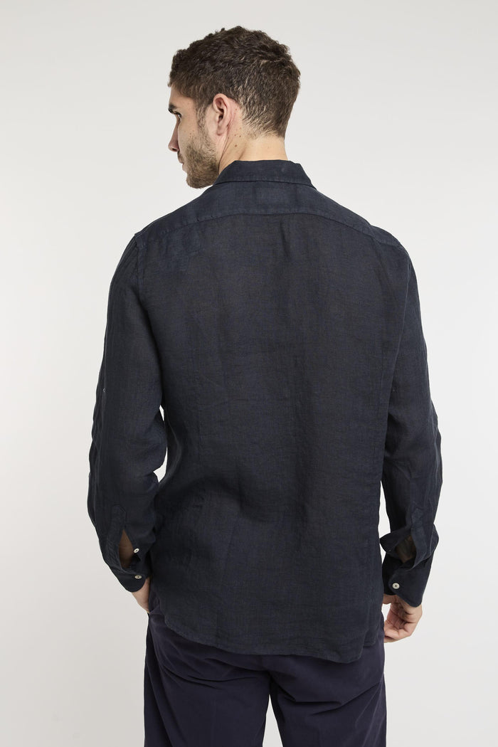 Camicia blue navy uomo 03145h61h - 7